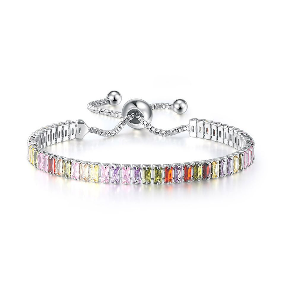 Lavender Olivia® Adjustable Tennis Bracelet