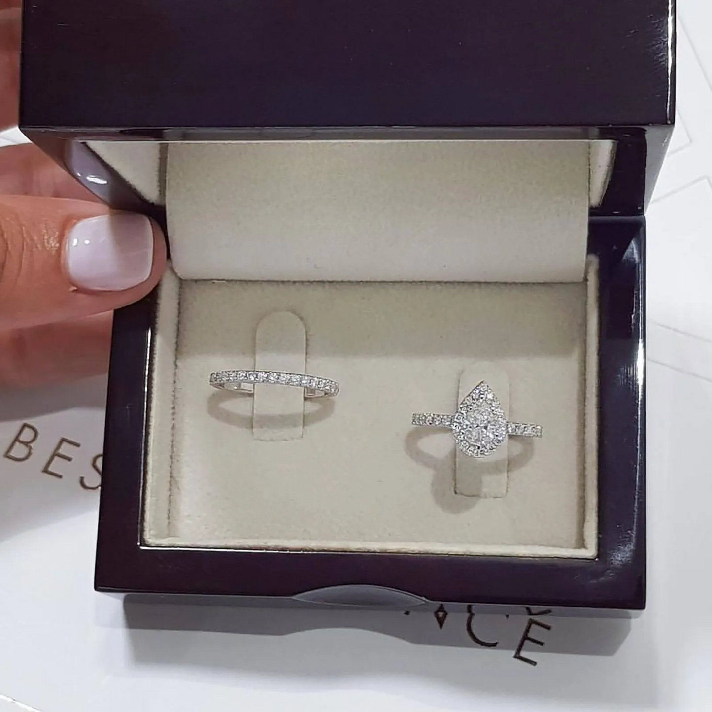 Riley Watson® Fantasy 925 Silver Ring Set