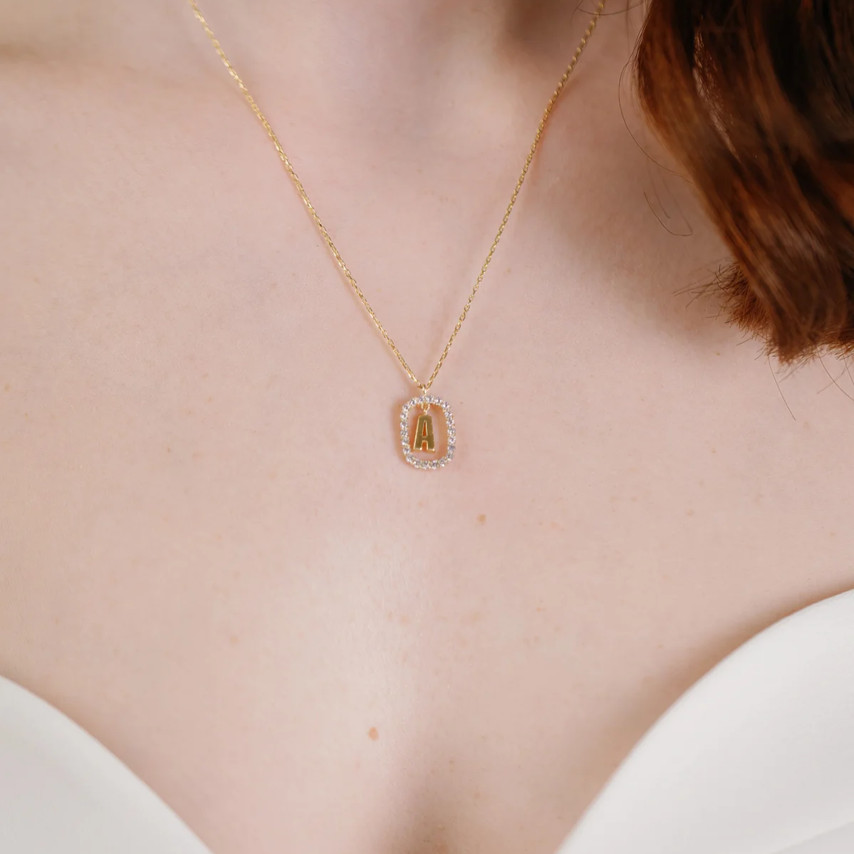 Irene® Initial Necklace (925 Silver)