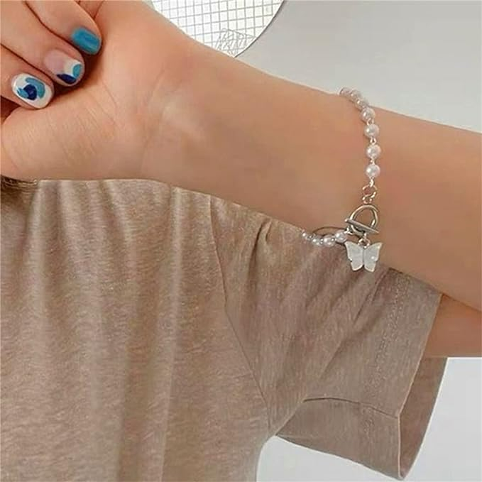 Riley Watson Jewellery Pearl Butterfly Bracelet gift listed on product page by Riley Watson | Riley Watson Jewellery