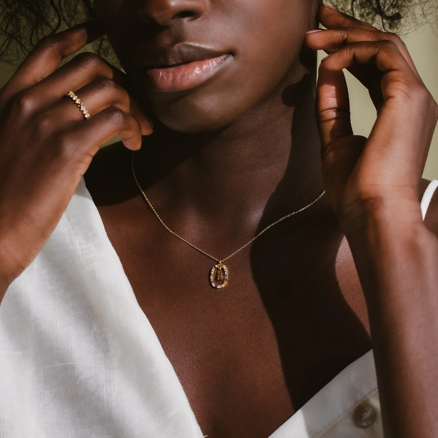 Irene® Initial Necklace (925 Silver)