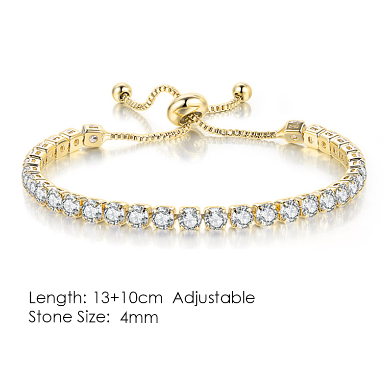 Antique White Olivia® Adjustable Tennis Bracelet
