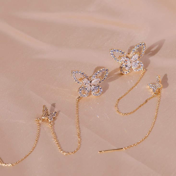 Rosy Brown Olivia® Combo Earrings (One Pair)