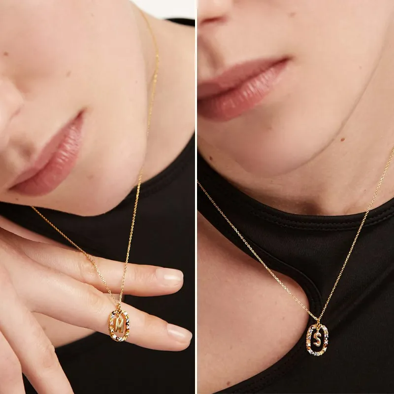 Irene® Initial Necklace (925 Silver)