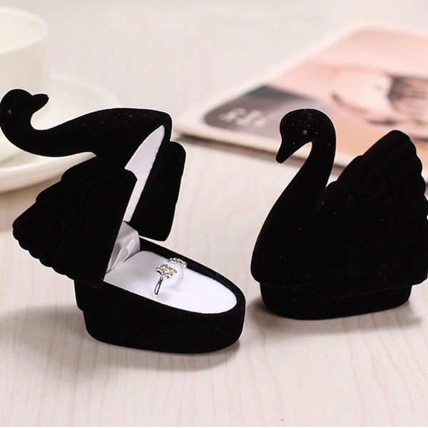 Black Swan jewelry box - Riley Watson