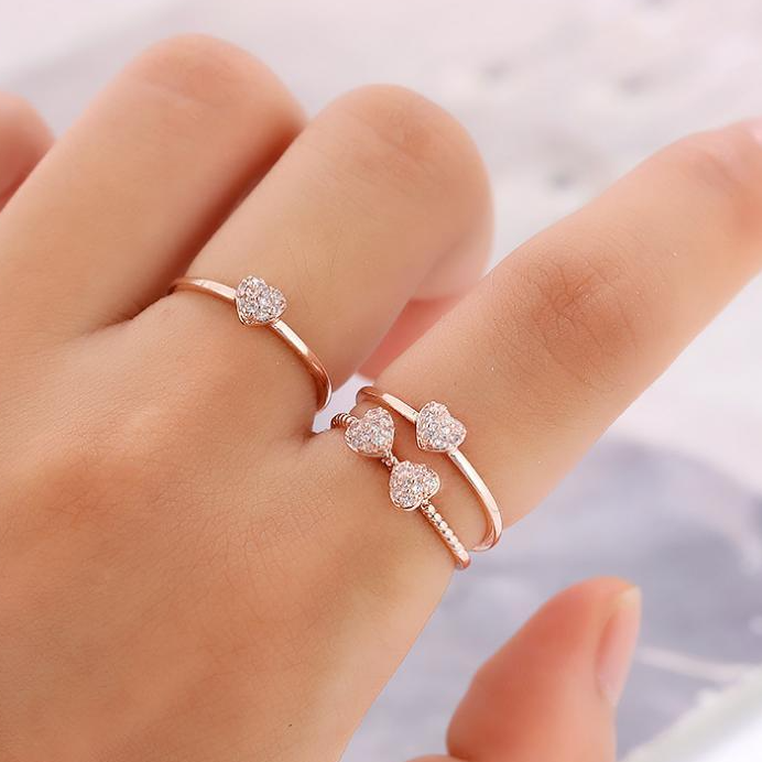Riley Watson Jewellery Clover Ring Set (adjustable size) top page by Riley Watson | Riley Watson Jewellery