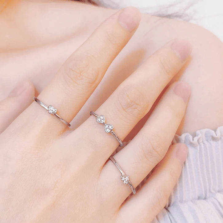 Riley Watson Jewellery Clover Ring Set (adjustable size) top page by Riley Watson | Riley Watson Jewellery