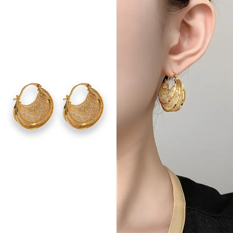 Lustre® Hoop Earrings