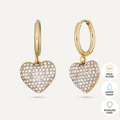 Aurora® Heart Earrings